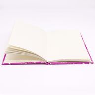 Bavlněný Zápisník 20x15cm - 96 stránek - Antická Fuchsie