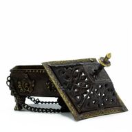 Mosazná Tibetská Kadidelnice - Visící - 8 Symbolů