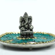 Tibetský Stojan na Vonné Tyčinky a Kužely - Ganesh