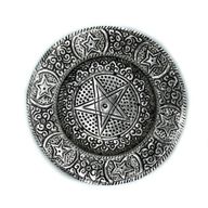 Stojan na Vonné Tyčinky z Leštěného Hliníku - Pentagon - 11.5cm