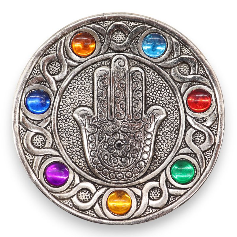 Stojan na Vonné Tyčinky - Hamsa Sedmi Čaker 11.5cm