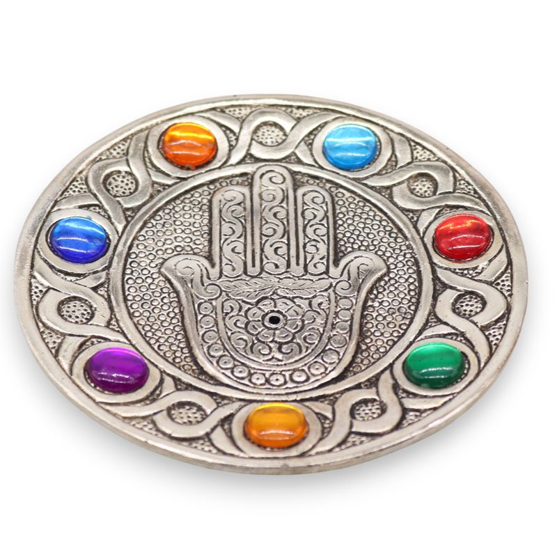 Stojan na Vonné Tyčinky - Hamsa Sedmi Čaker 11.5cm
