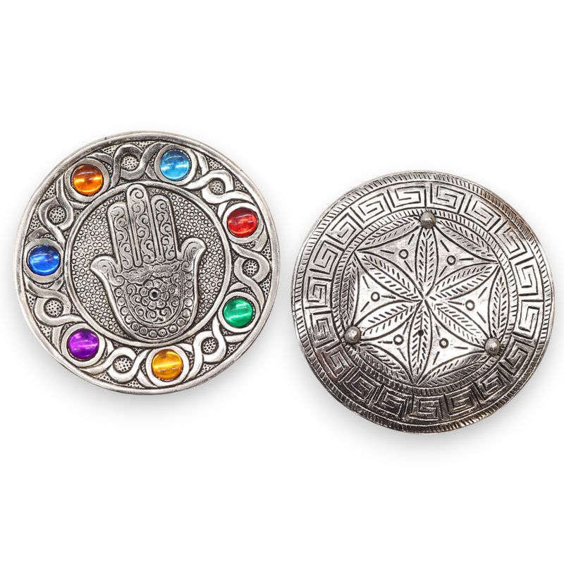 Stojan na Vonné Tyčinky - Hamsa Sedmi Čaker 11.5cm