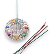 Stojan na Vonné Tyčinky - Hamsa Sedmi Čaker 11.5cm