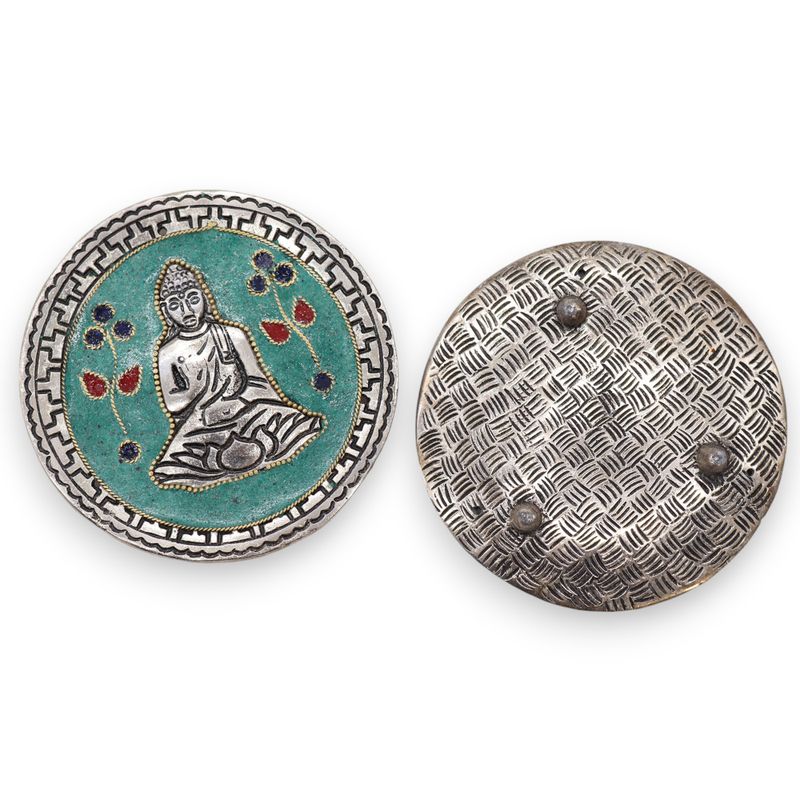 Stojan na Vonné Tyčinky - Zelený Buddha 10cm
