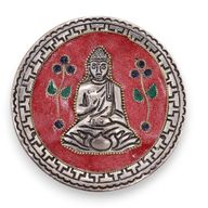 Stojan na Vonné Tyčinky - Červený Buddha 10cm