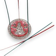 Stojan na Vonné Tyčinky - Červený Buddha 10cm