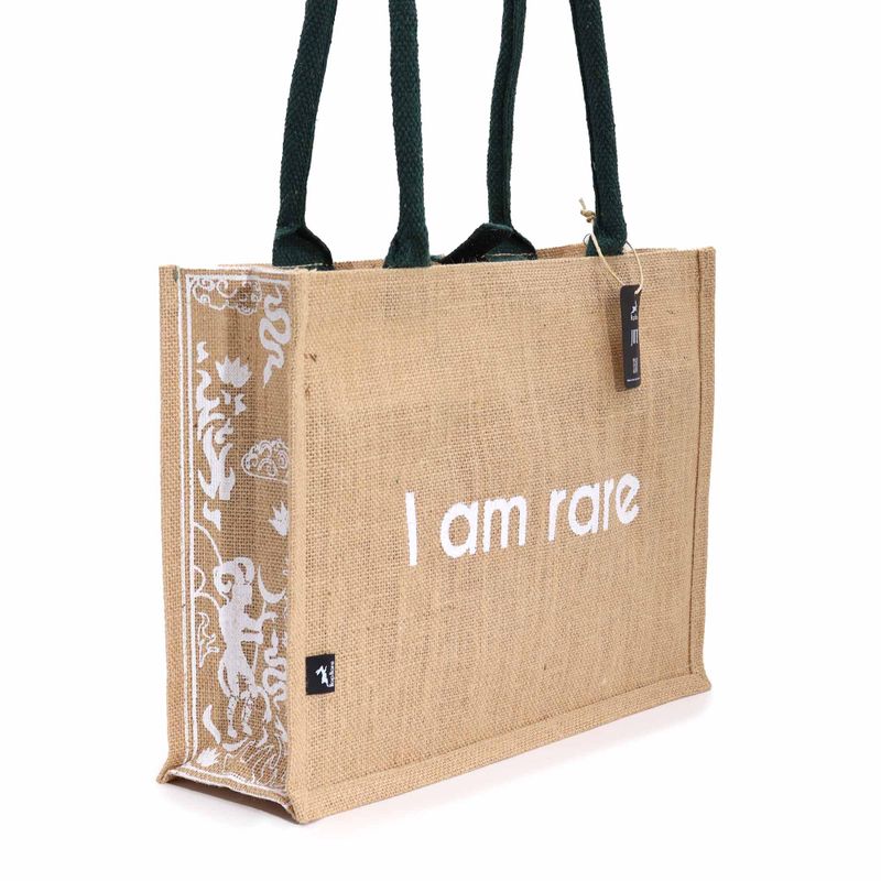 Hop Hare Jutová Velká Taška - I am Rare
