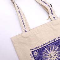 Hop Hare Nákupní Taška - I am Bright - 10oz Bavlněné Plátno