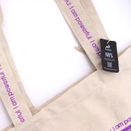 Hop Hare Nákupní Taška - I am Powerful - 10oz Bavlněné Plátno