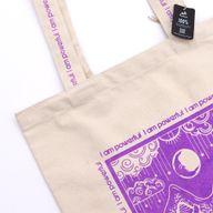 Hop Hare Nákupní Taška - I am Powerful - 10oz Bavlněné Plátno