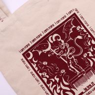 Hop Hare Nákupní Taška - I am Rare - 10oz Bavlněné Plátno