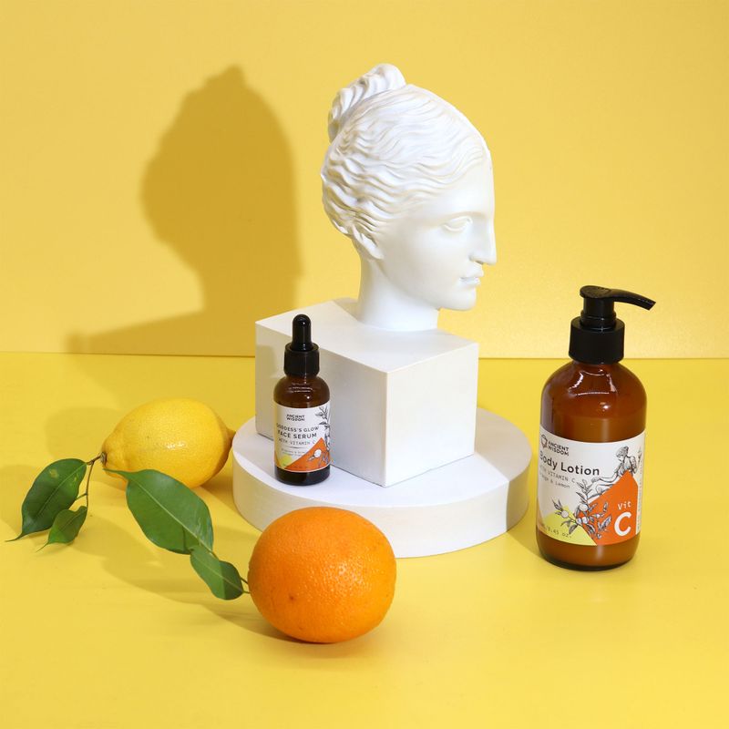 Sérum na Tvář - Záře Bohyně s Vitamínem C