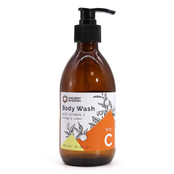 Aromaterapeutický Sprchový Gel s Vitamínem C - Pomeranč a Citrón