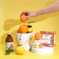 Sada Bomb do Koupele s Vitamínem C - Aromaterapeutické Kvarteto