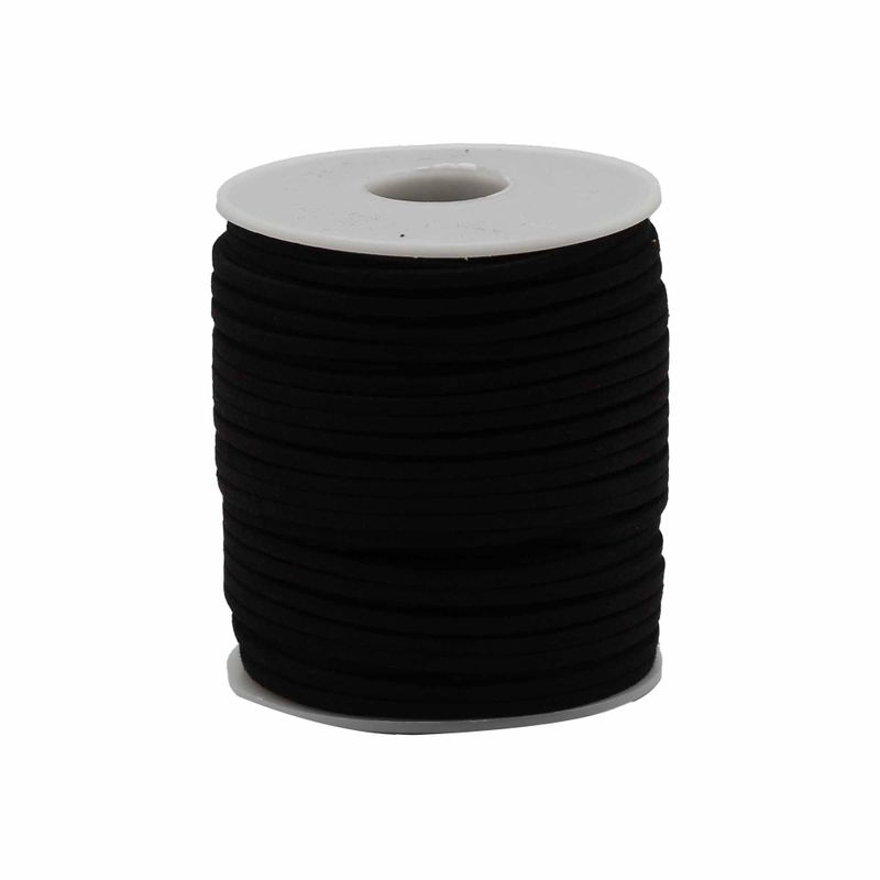 Role Bavlněné Šňůrky -  2.5mm x 45m - Černá A001