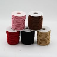 Role Bavlněné Šňůrky -  2.5mm x 45m - Černá A001