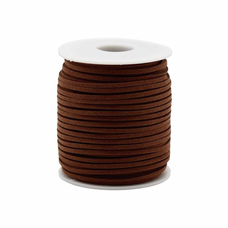 Role Bavlněné Šňůrky -  2.5mm x 45m - Tmavě Hnědá A010