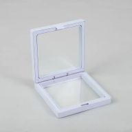 Malý 3D Rámek s Flexibilní Fólií 7x7cm - Bílý