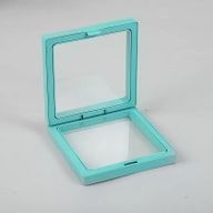 Malý 3D Rámek s Flexibilní Fólií 7x7cm - Modrozelený
