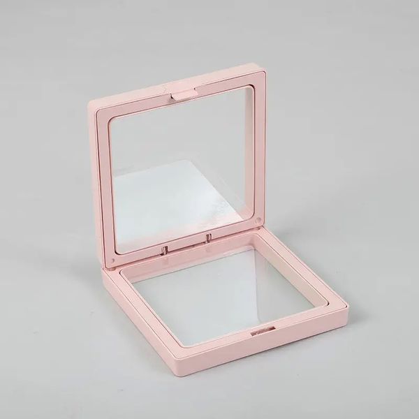 Velký 3D Rámek s Flexibilní Fólií 11x11cm - Růžový