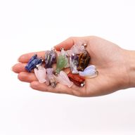 Přívěsky z Drahých Kamenů - Mini Andělé (12 různých)  26x18mm