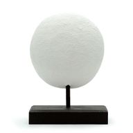 Timorská Kmenová Dekorativní Maska - Bílá - White 27x20cm