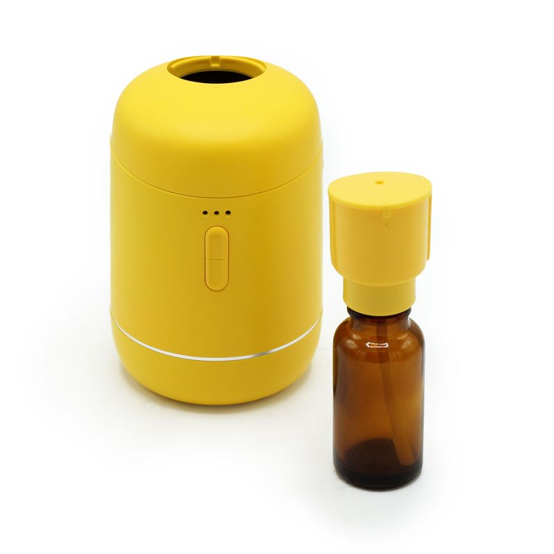 Suchý Aroma Difuzér - Nebulizér - USB-USB-C - Žlutý
