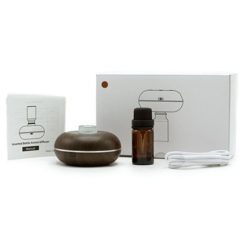 Mini Suchý Aroma Difuzér - Nebulizér - USB-USB-C - Detektor Pohybu