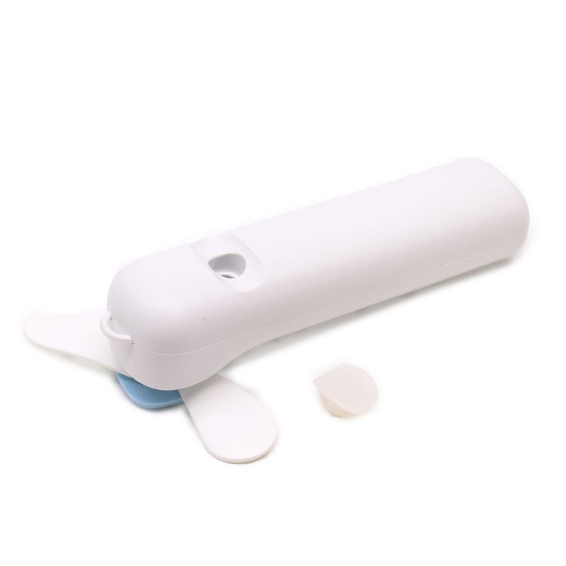 Bílý Nano-Mlha Tvářový Ventilátor / Sprej - USB Nabíjetelný