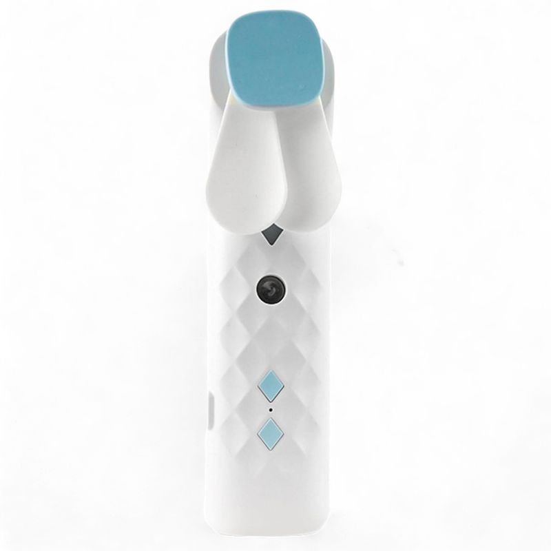Bílý Nano-Mlha Tvářový Ventilátor / Sprej - USB Nabíjetelný