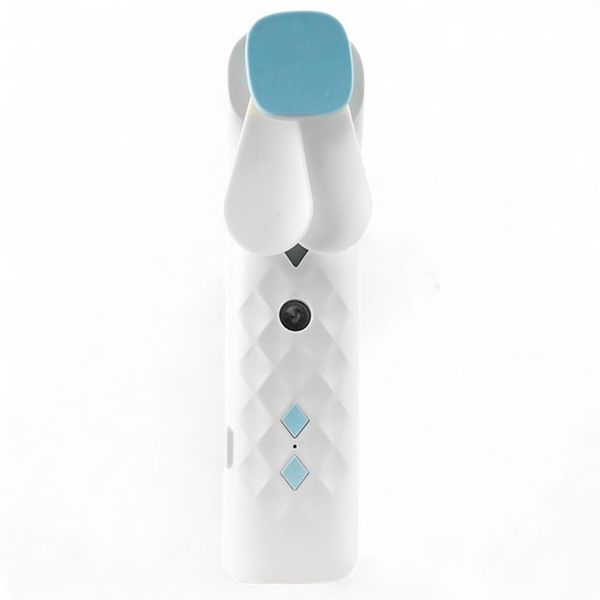 Bílý Nano-Mlha Tvářový Ventilátor / Sprej - USB Nabíjetelný