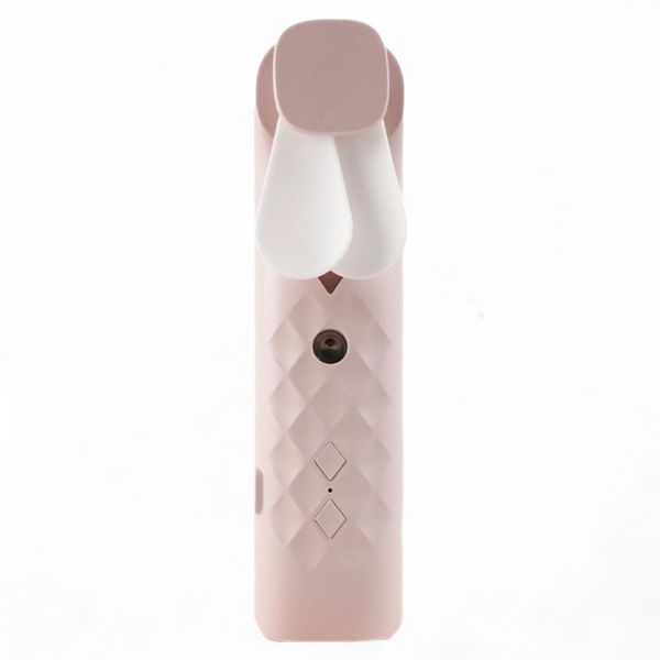 Růžový Nano-Mlha Tvářový Ventilátor / Sprej - USB Nabíjetelný