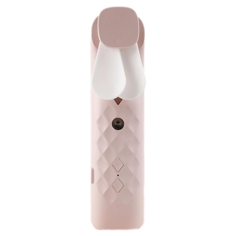 Růžový Nano-Mlha Tvářový Ventilátor / Sprej - USB Nabíjetelný