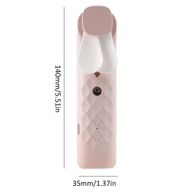 Růžový Nano-Mlha Tvářový Ventilátor / Sprej - USB Nabíjetelný