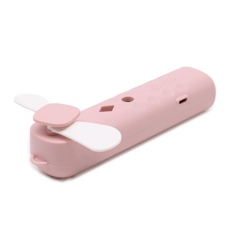 Růžový Nano-Mlha Tvářový Ventilátor / Sprej - USB Nabíjetelný
