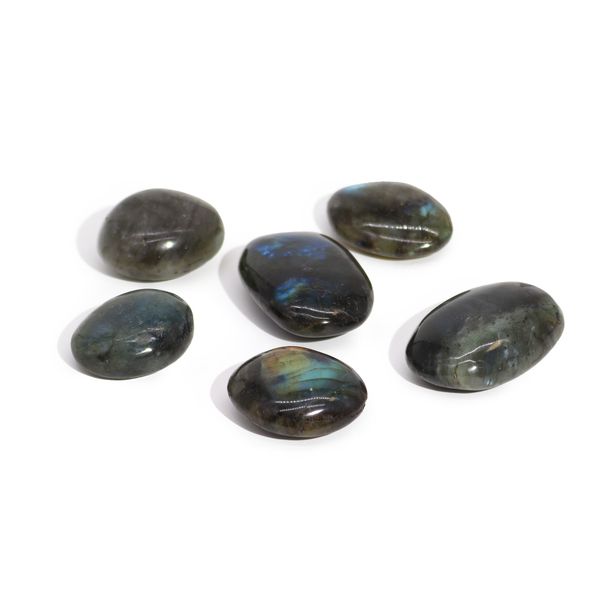 Madagascarské Labradorit Kameny - Do Dlaně (cca 17-40gms 35-50mm)