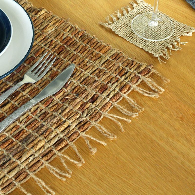 Přírodní Prostírání z Vodního Hyacintu - Robusta a Střapce