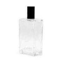 100ml Čtvercová Chunky Lahvička, Černý Sprej a Uzávěr
