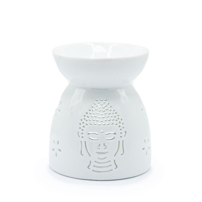 Aroma Lampa - Výřez Buddha - Bílá