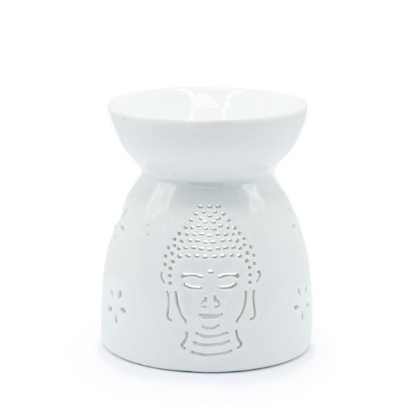 Aroma Lampa - Výřez Buddha - Bílá