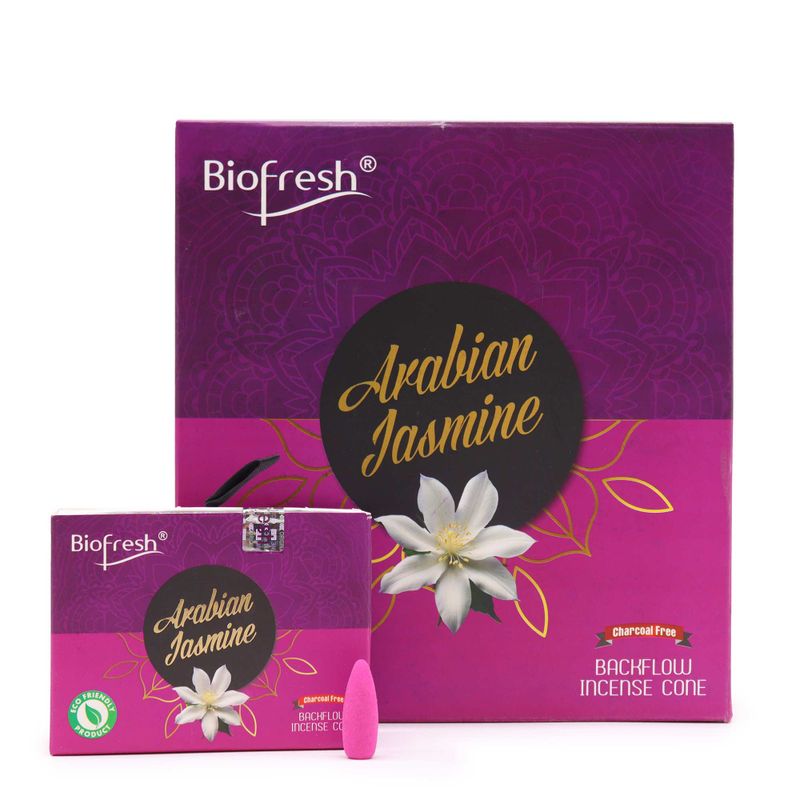 Biofresh Vonné Kužely Tekoucí Dým (40 kuželů) - Arabský Jasmín