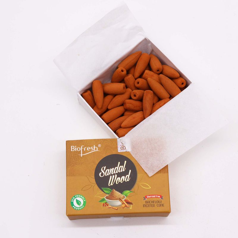 Biofresh Vonné Kužely Tekoucí Dým (40 kuželů) - Santalové Dřevo