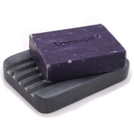 Šedá Mastková Mýdlenka 12x8.5cm - Hluboké Zářezy
