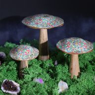 Střední Houba - 15cm - Vzor Středomořské Dlaždice