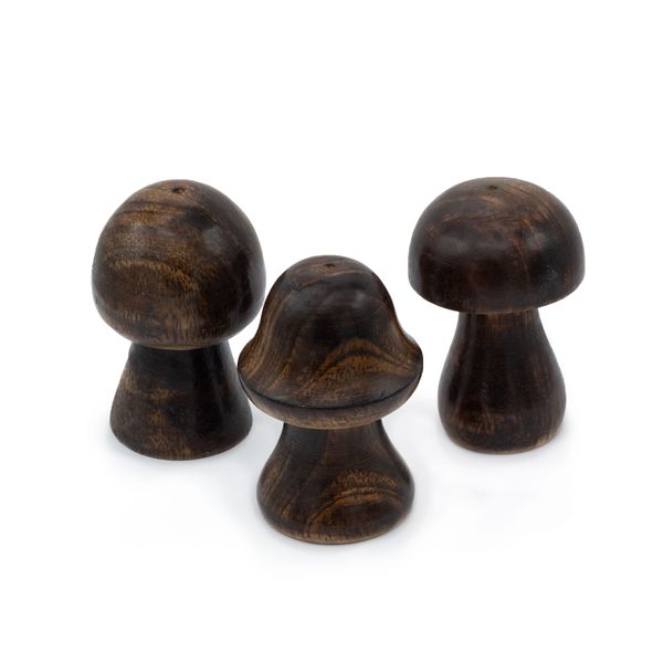 Set 3 Mini Stojánků - Hříbky (8cm 7cm 6.5cm)