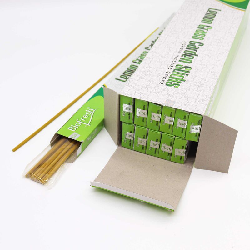 Biofresh Zahradní Vonné Tyčinky - (10 x 50cm) - Citronová Tráva