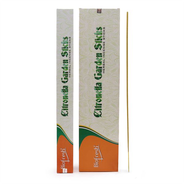 Biofresh Zahradní Vonné Tyčinky - (10 x 50cm) - Citronella