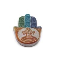 Stojan na kadidlo z mydlového kamene Hamsa 9x6 cm - Buddha