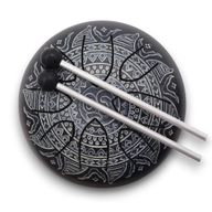 Happy Buben - Gravírovaná Mandala - Óm - 16cm